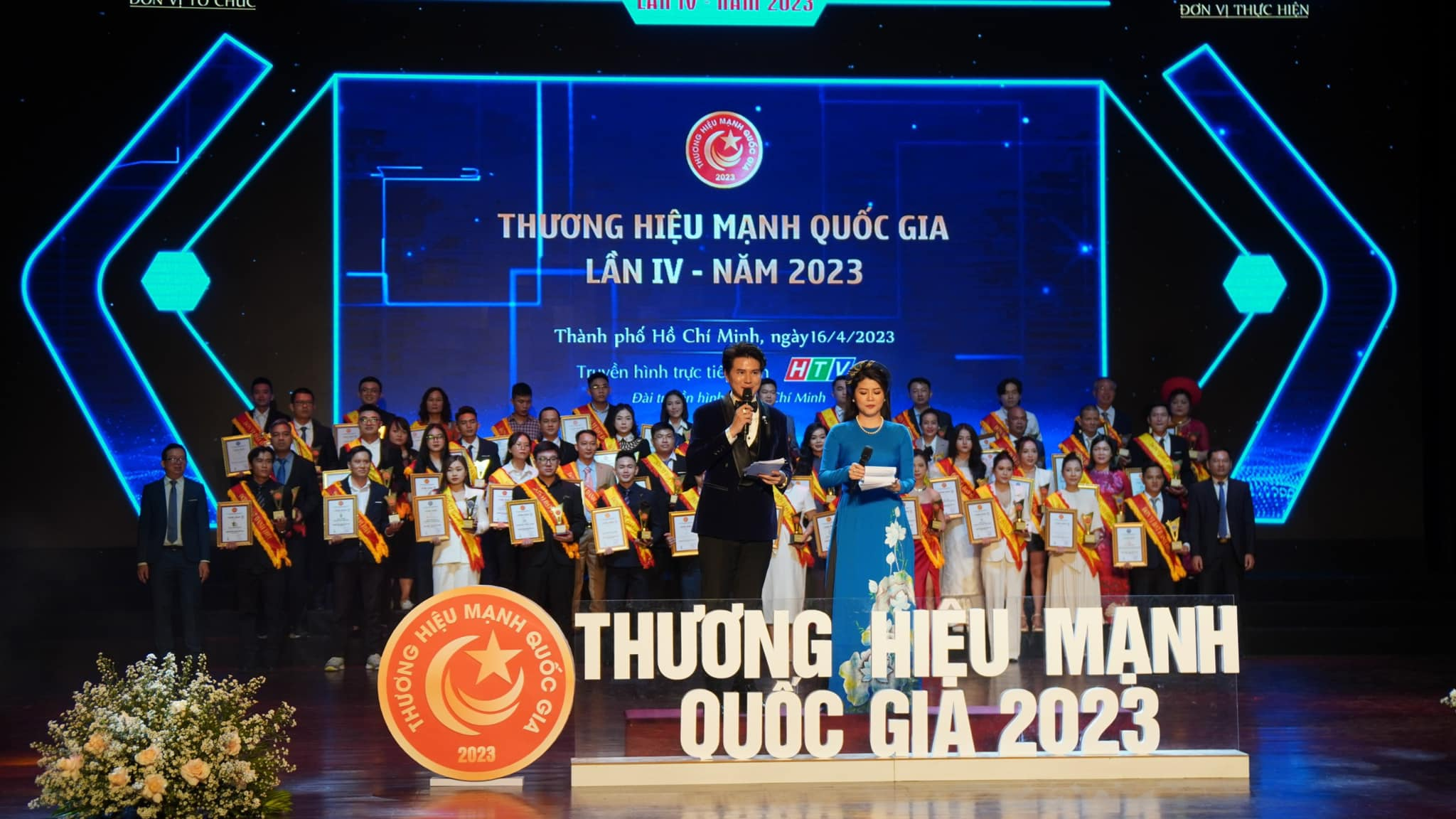 Lễ Công bố và Vinh danh “Thương hiệu mạnh quốc gia 2023”- lần thứ IV, được tổ chức tại nhà hát Quân đội